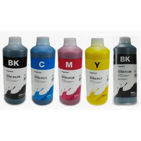 SET 5 CULORI  PIGMENT EPSON PLOTTER