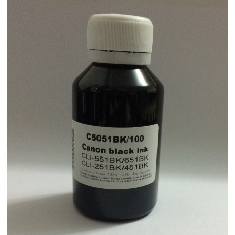 BLACK DYE (FOTO)  CANON 100 ml